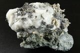 Native Silver in Calcite - Morocco #266075-1